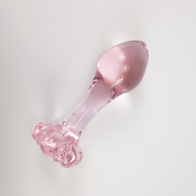 Sunflower Glass Anal Plug