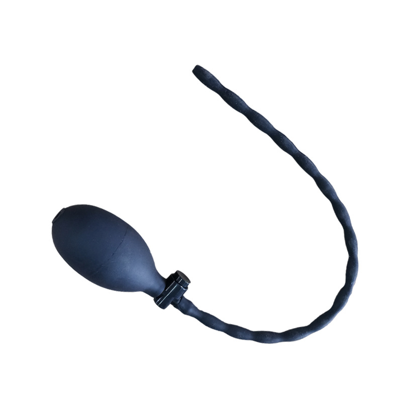 Wavy Inflatable Silicone Urethral Sound