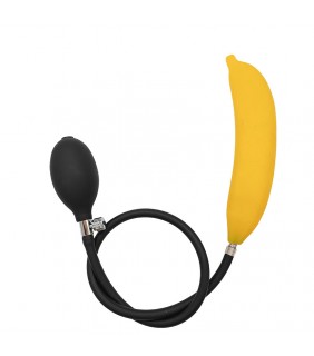 Fruit Inflatable Anal Plug - Banana