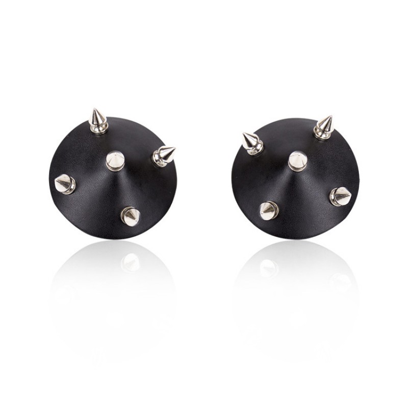 Rivet Leather Nipple Sticker