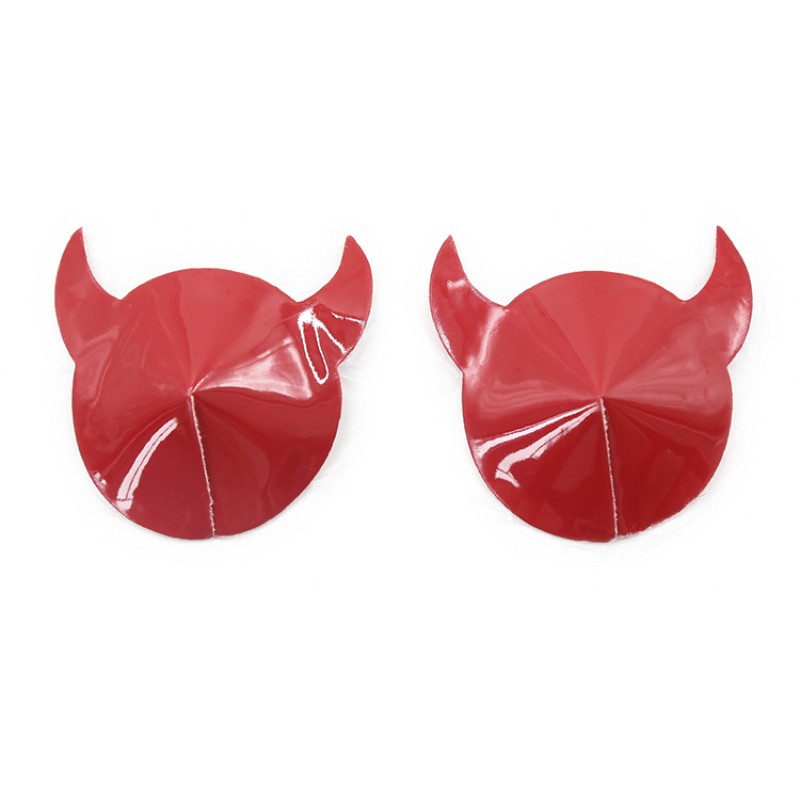 Horn Leather Nipple Sticker