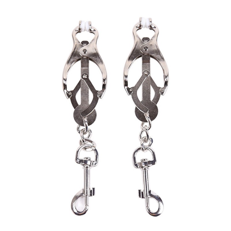 Alloy Trilobite Nipple Clamp with Snap