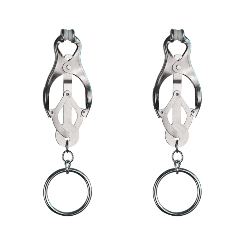 Alloy Trilobite Nipple Clamp with Ring