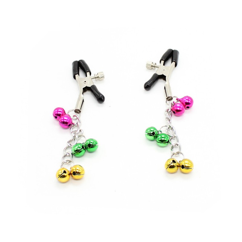 Alloy Nipple Clamp with 6 Bells
