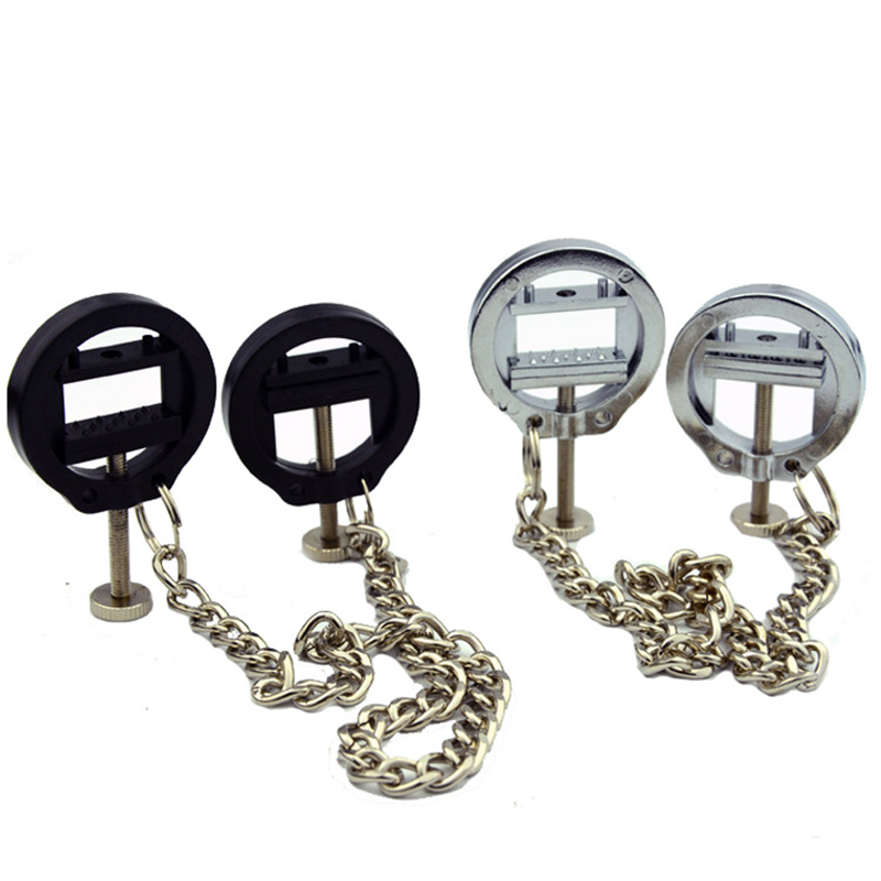 Round Nipple Clamps with Chain