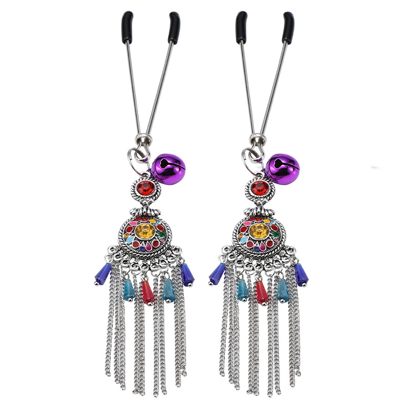 Boho Style Alloy Nipple Clamp III