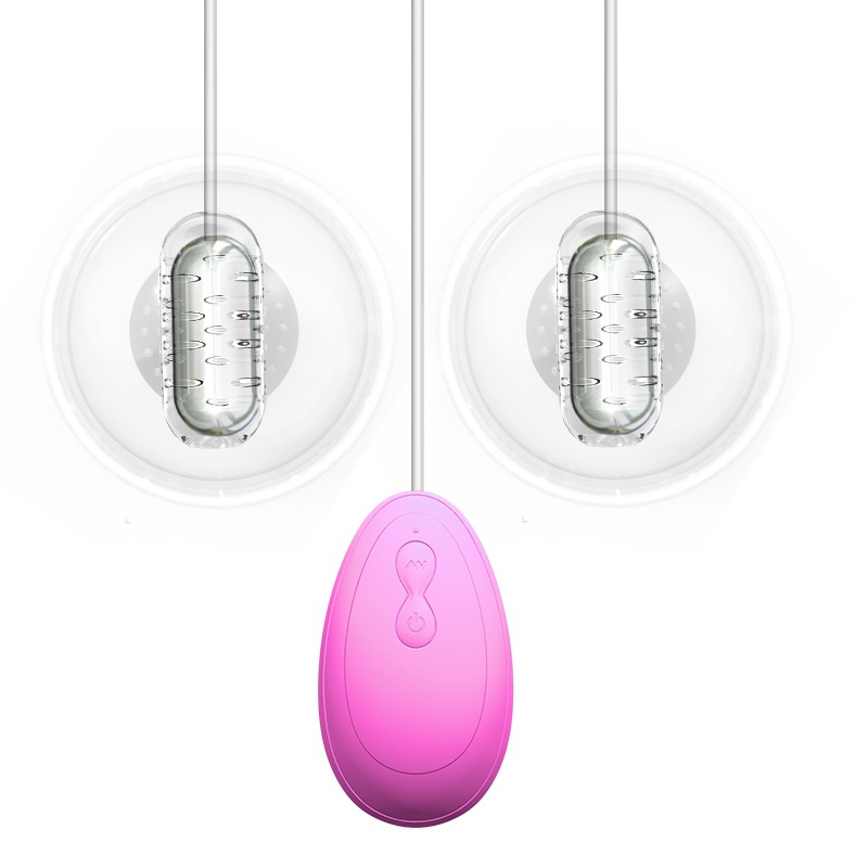 Transparent Nipple Vibrator - Battery