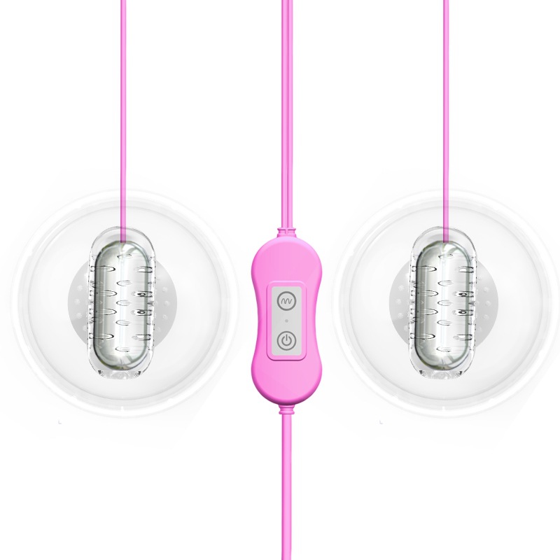 Transparent Nipple Vibrator - Direct USB Power
