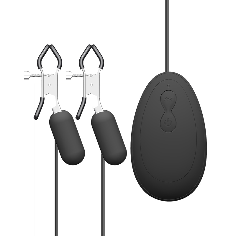 Vibrating Nipple Clamps - Battery