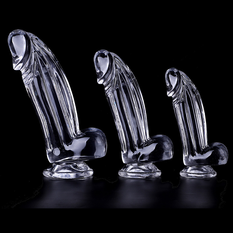 Clear Realistic Dildo