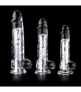 Clear Dildo with Bullet