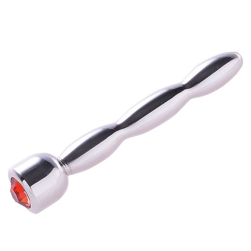 Diamond Head Stainless Steel Penis Plug