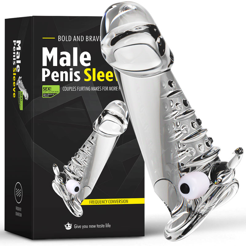 Wildlife 7 Vibrating Modes Penis Sleeve in Transparent