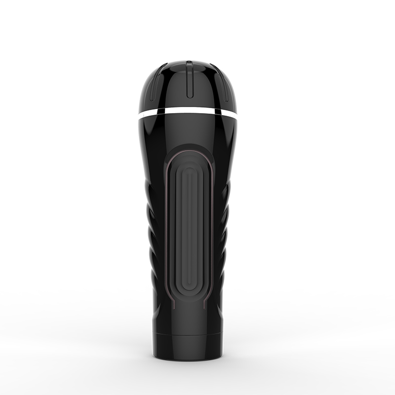 Stripes Pressable Vagina Masturbator Cup