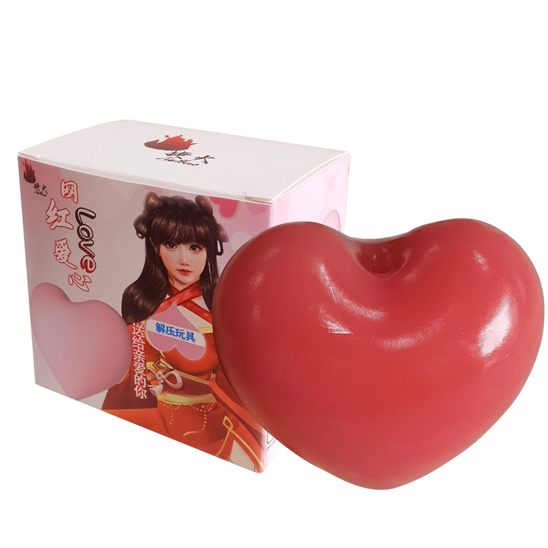 Soft Jelly Stroker - Love Heart
