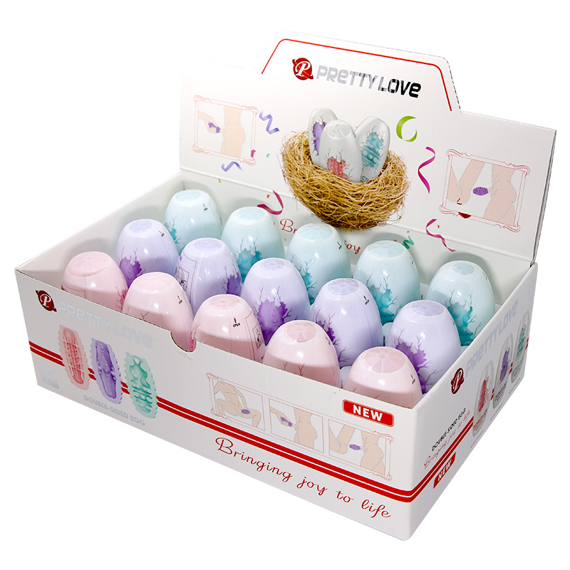 15pcs Double-sided Egg Strokers Kit with Display Box