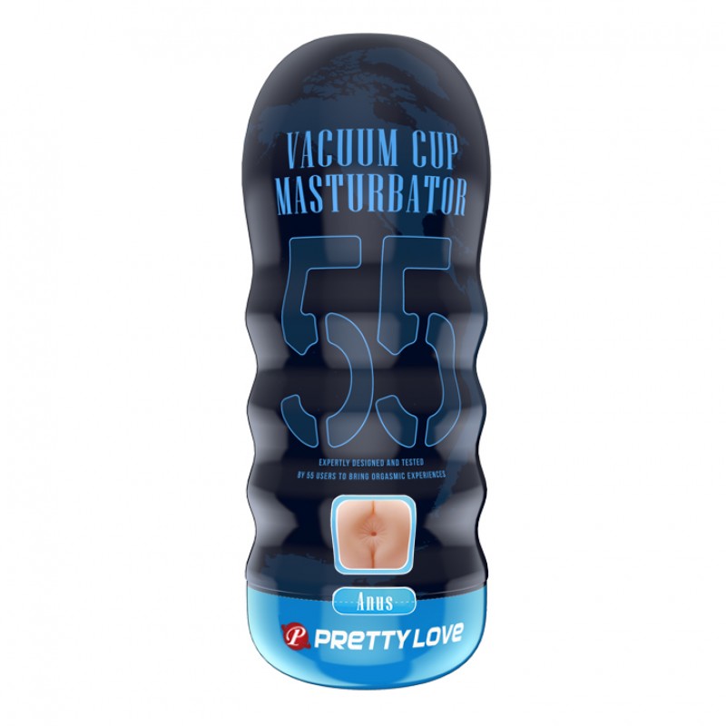 55 Vacuum Cup Pocket Stroker-Anus