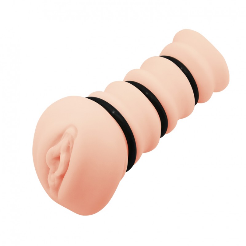 3D Pocket Stroker with 3 Rings I