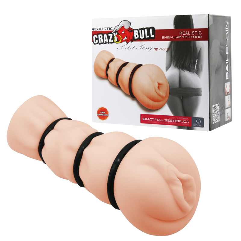 3D Pocket Stroker with 3 Rings III