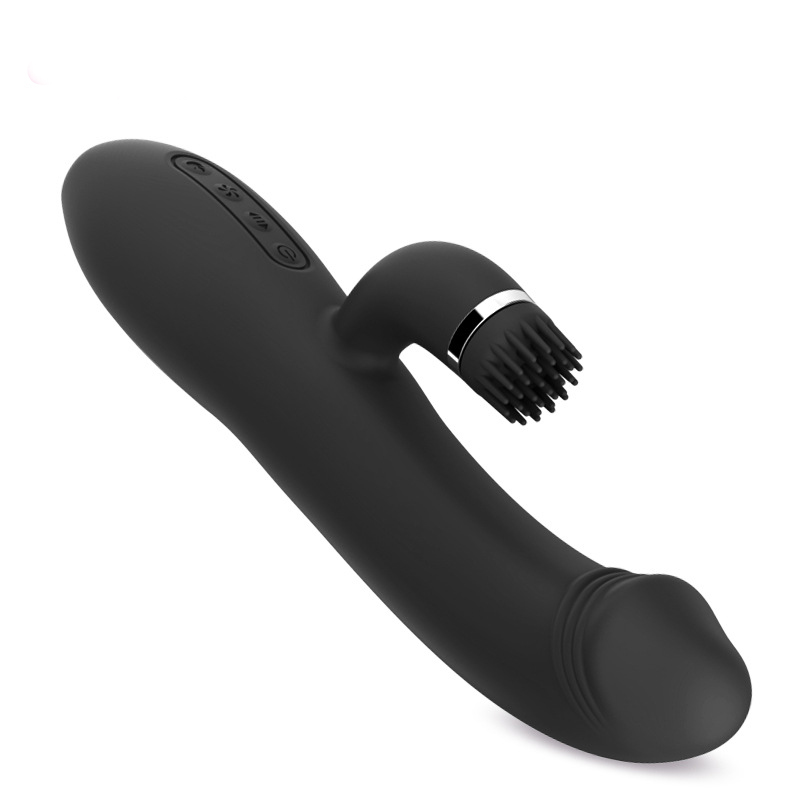 Dragon Beard Clitoral Stimulating Thrusting Vibrator