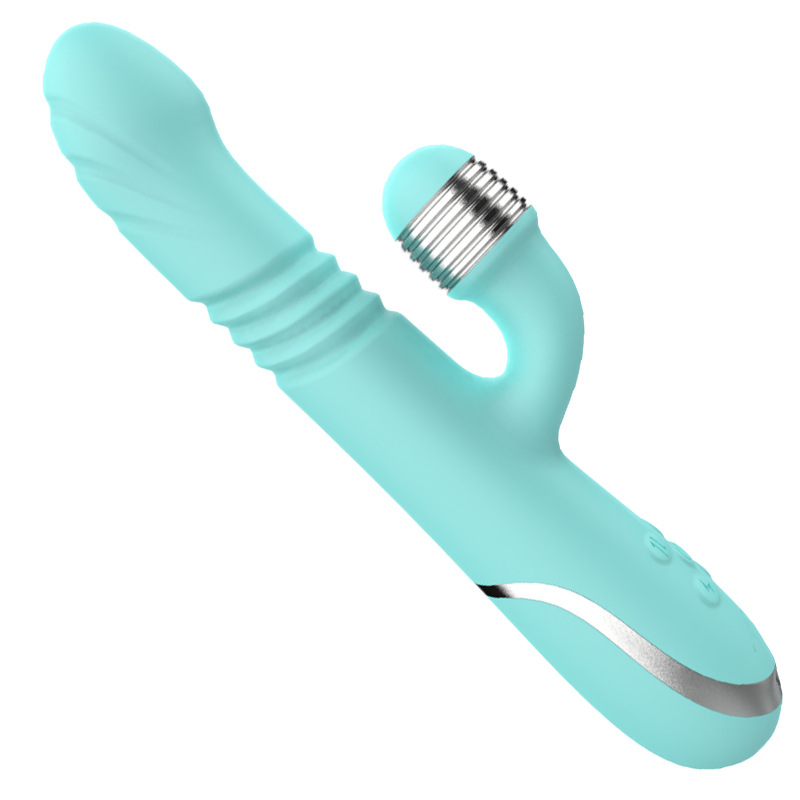 Elsa E-stim and Thrusting Rabbit Vibrator in Mint