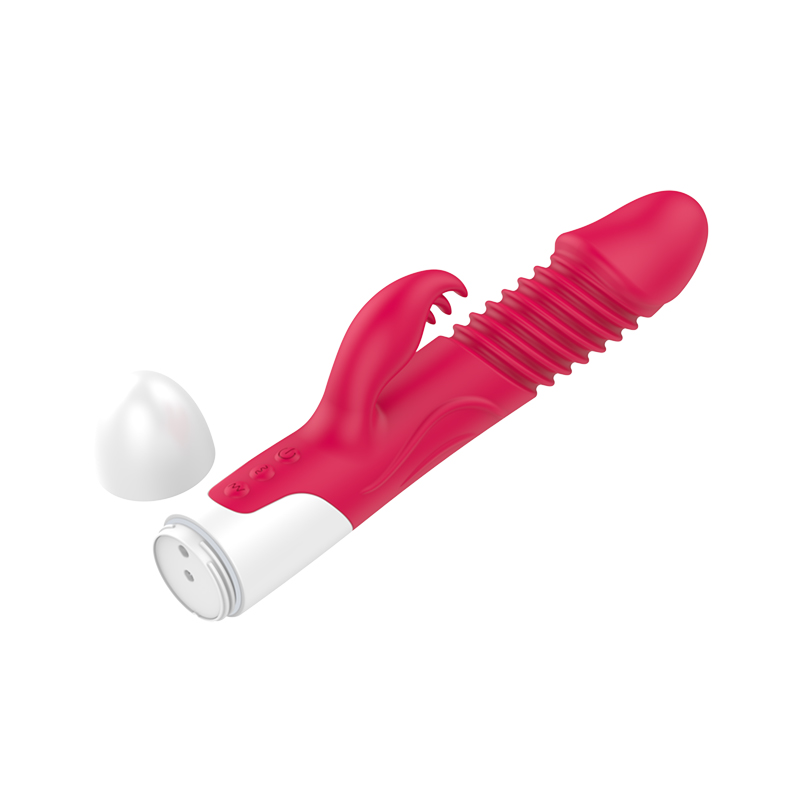 Thrusting and Heating Rabbit Vibrator - Explorer (Rechargeable)