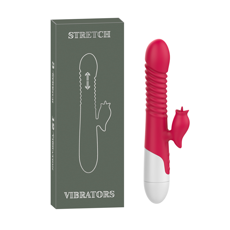 Thrusting and Heating Rabbit Vibrator - Seeker (Battery)