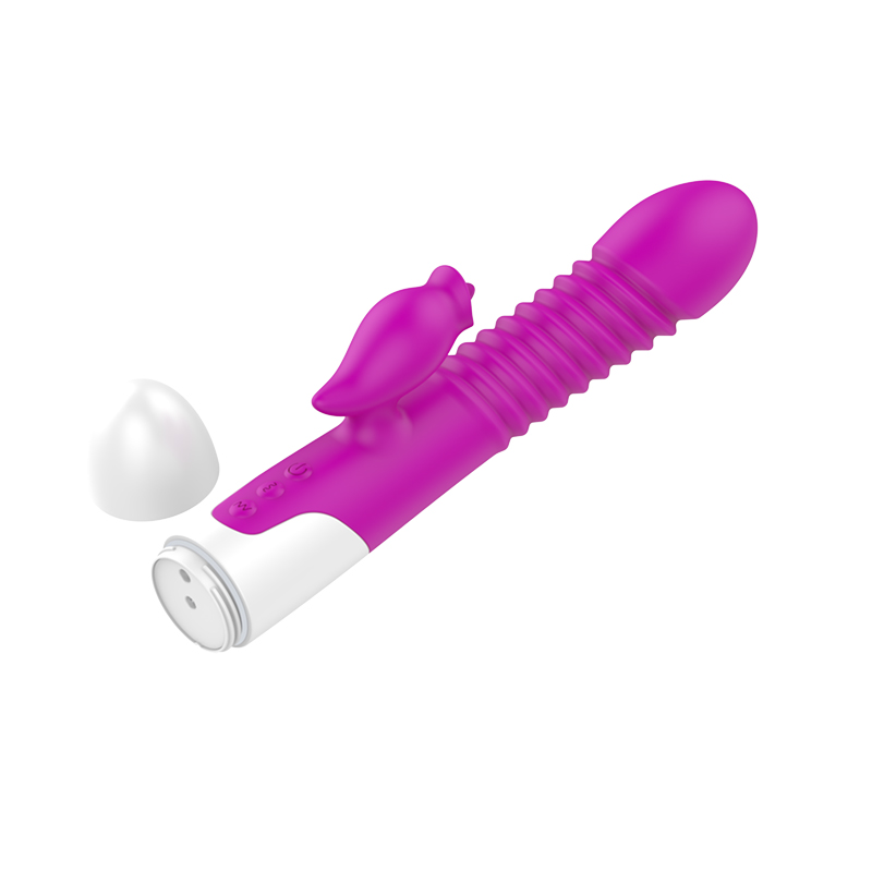 Thrusting and Heating Rabbit Vibrator - Seeker (Rechargeable)