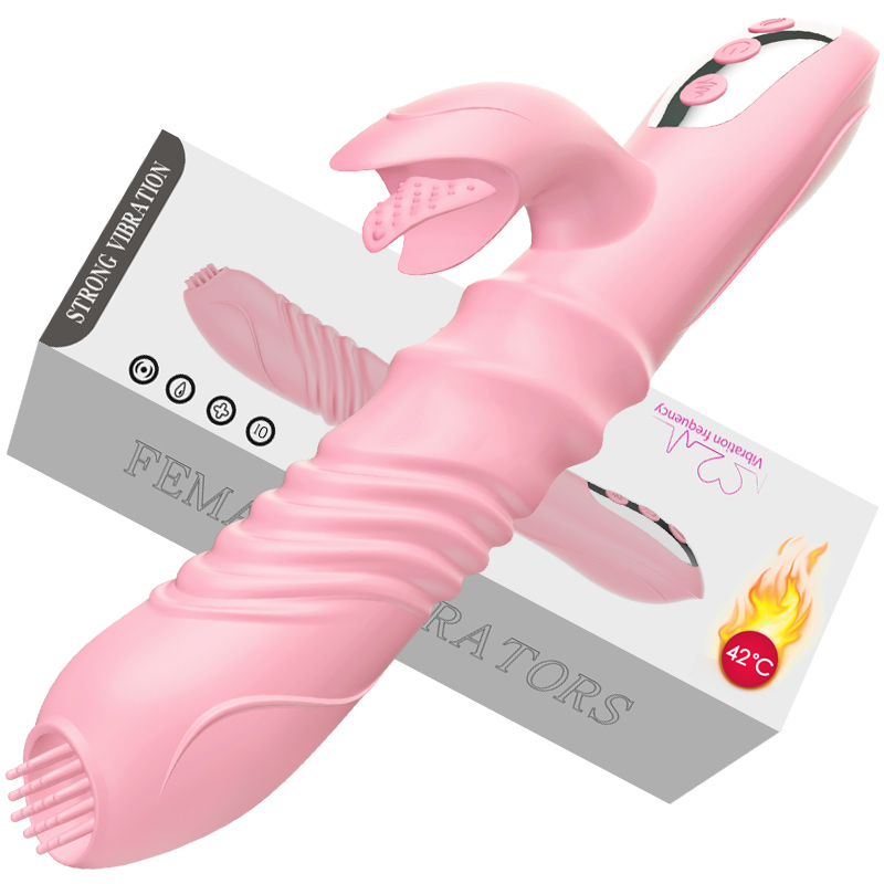 Multifunction Rabbit Vibrator - Crystal