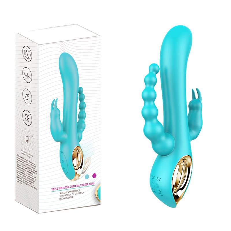 Triple Stimulus Rabbit Vibrator