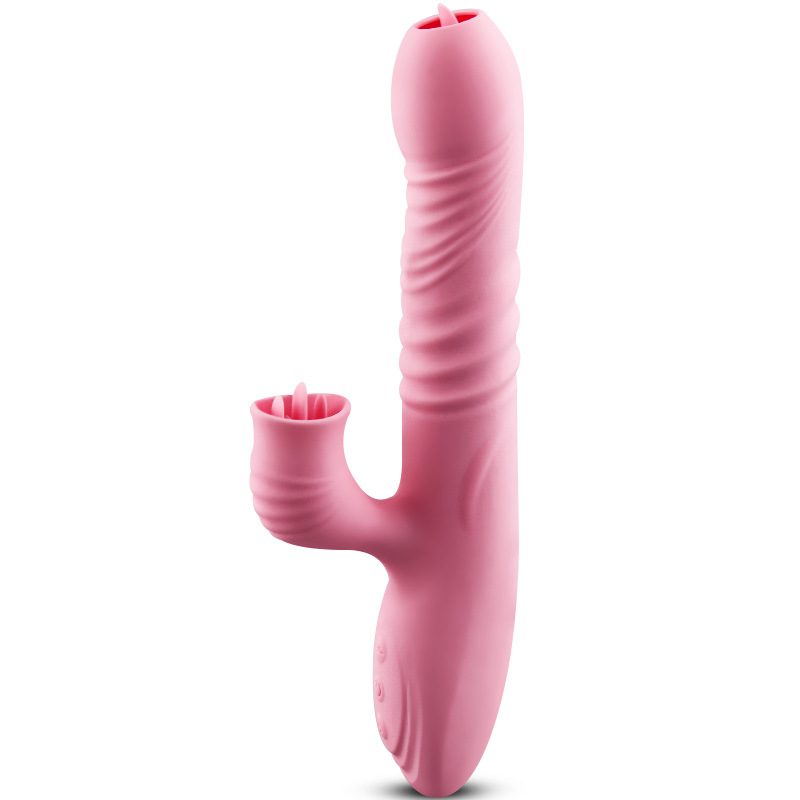 Stunning Licking and Thrusting Rabbit Vibrator