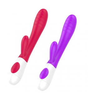 Wave of Pleasure Rabbit Vibrator-Rechargeable