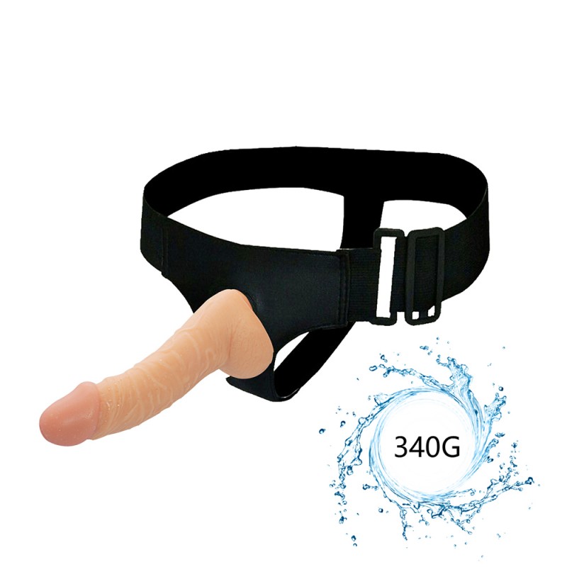 19cm PVC Dildo Strap-on