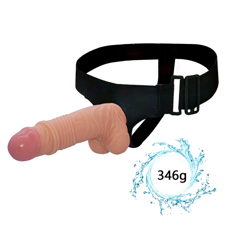 19.5cm PVC Dildo Strap-on