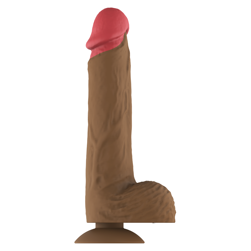 Heating and Vibrating Silicone Dildo - Fierce