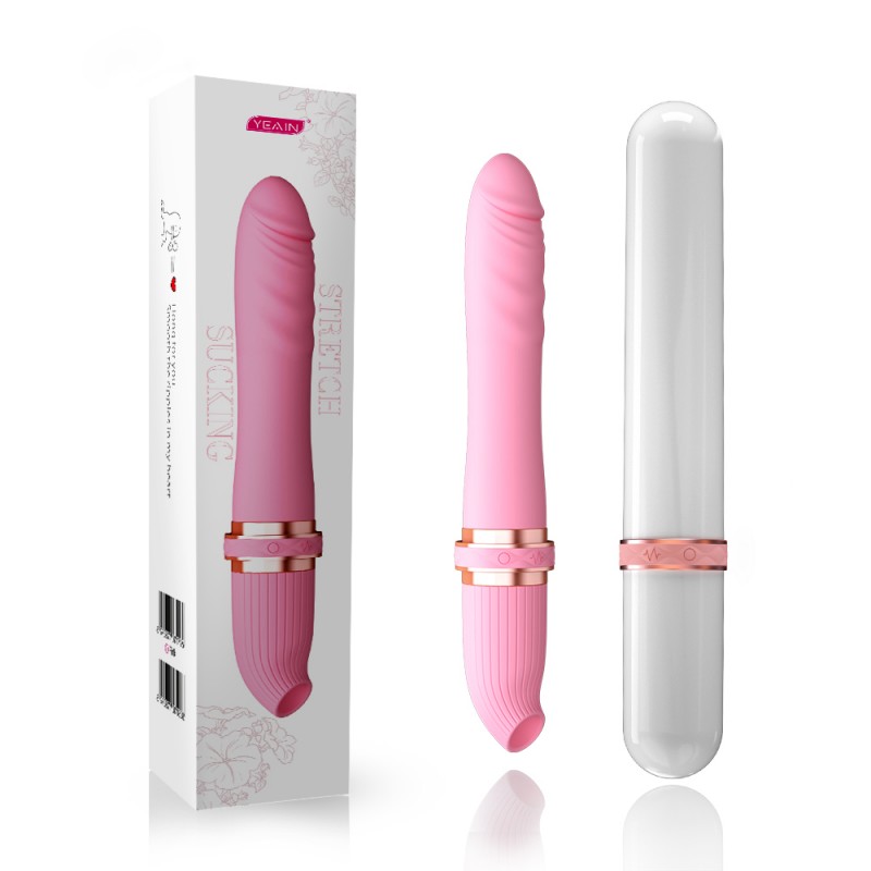 Thrusting and Sucking Dildo Vibrator - Lotto II