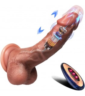 8.9 Inch Thrusting Dildo