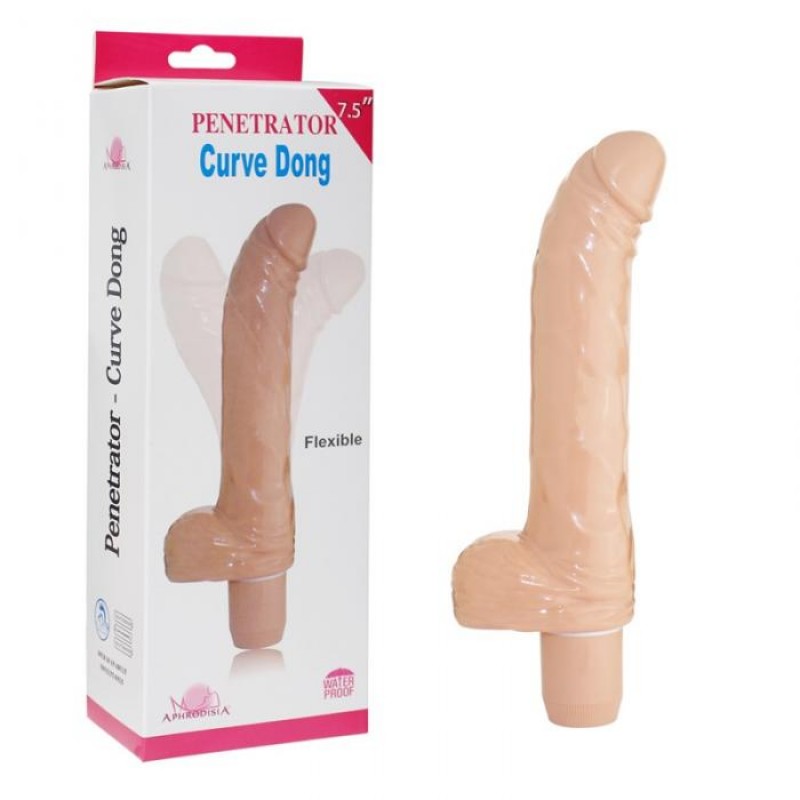 Penetrator - 7.5 Inch Vibrating Realistic Dildo