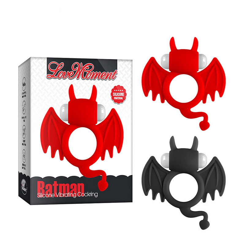 Batman Silicone Vibrating Cockring