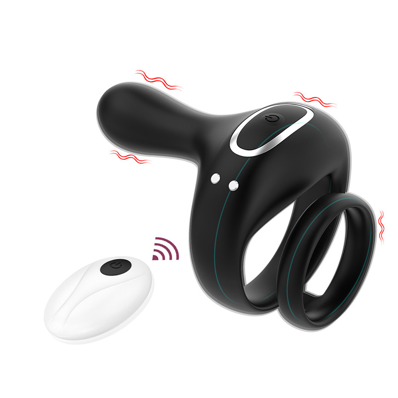 Vibrating Dual Cock Ring