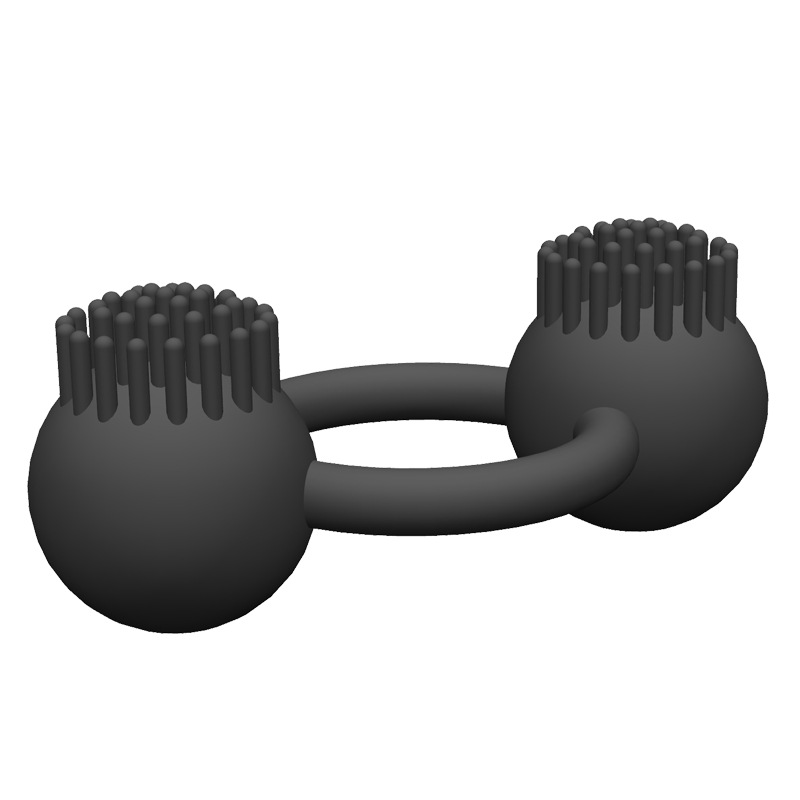 Dual Motors Vibrating Cockring - Remote Control 