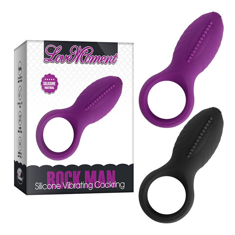 Rock Man Silicone Vibrating Cockring