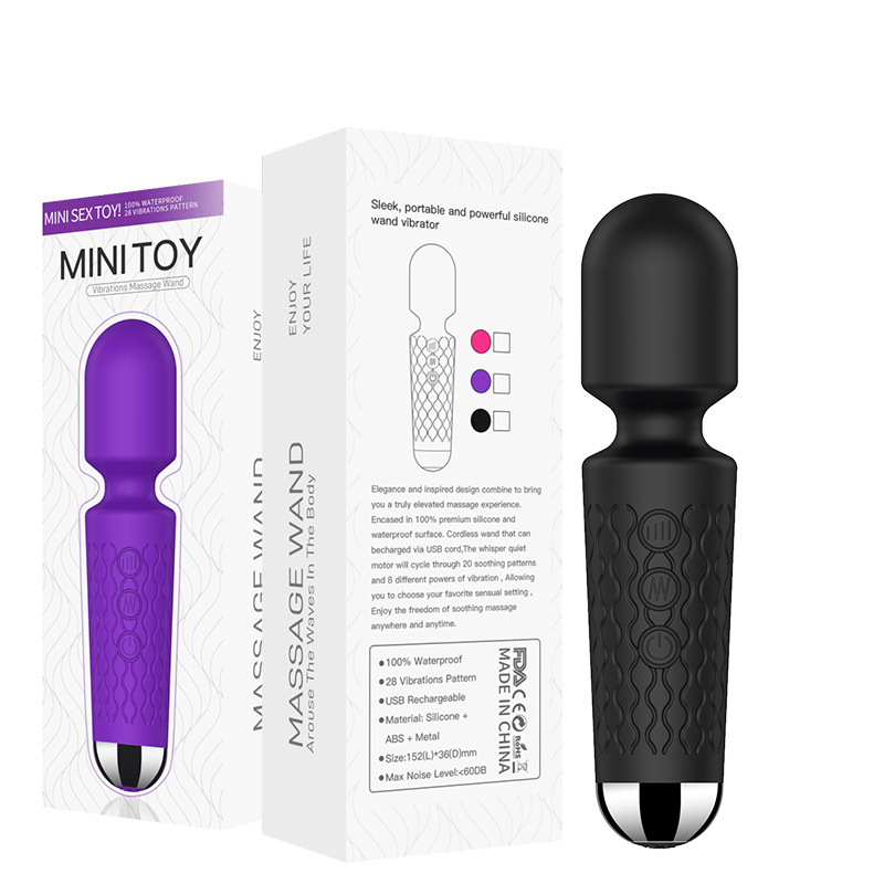 20 Modes Mini Wand Massager