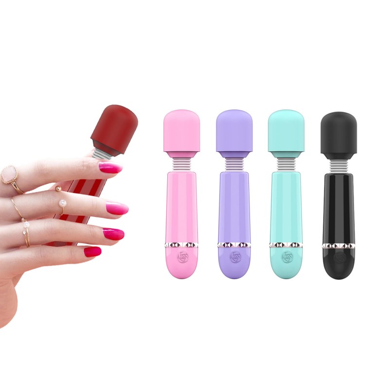 Crystal Mini Wand Massager