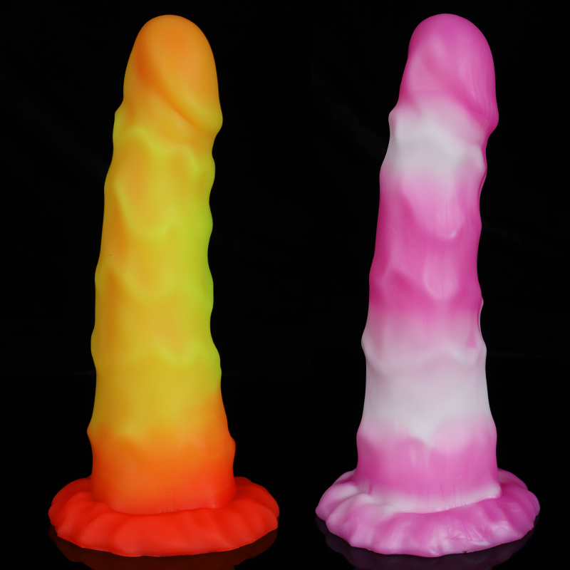 Sunflower Mixcolor Weird Dildo