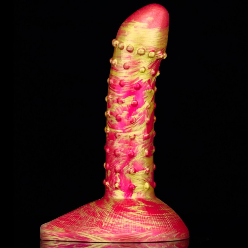 Mixcolor Silicone Dildo - Ding