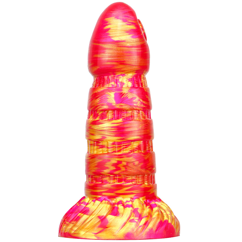 Mixcolor Silicone Dildo - Tower