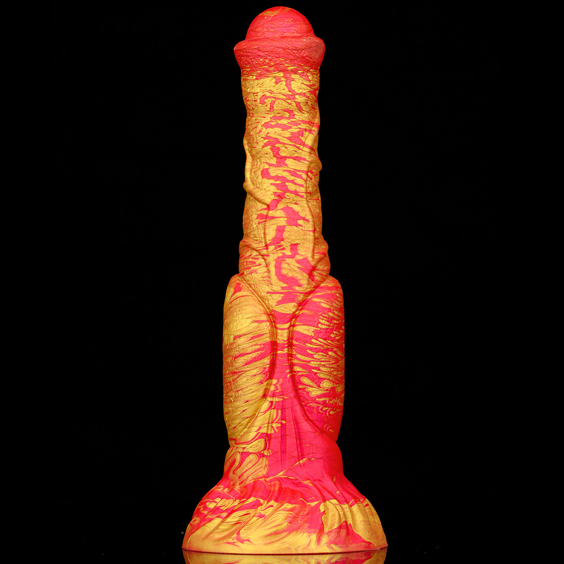 Mixcolor Silicone Horse Dildo