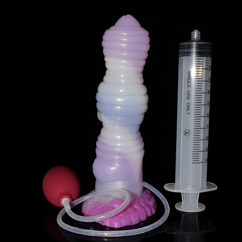 Silicone Squirt Dildo - Hurricane