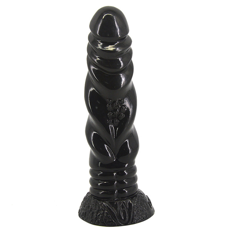 Thread Particles PVC Dildo